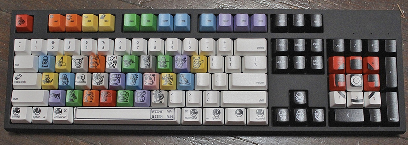 Illustration for article titled A Keyboard With Letters Replaced By Pokemon Has You Now Catching Typos